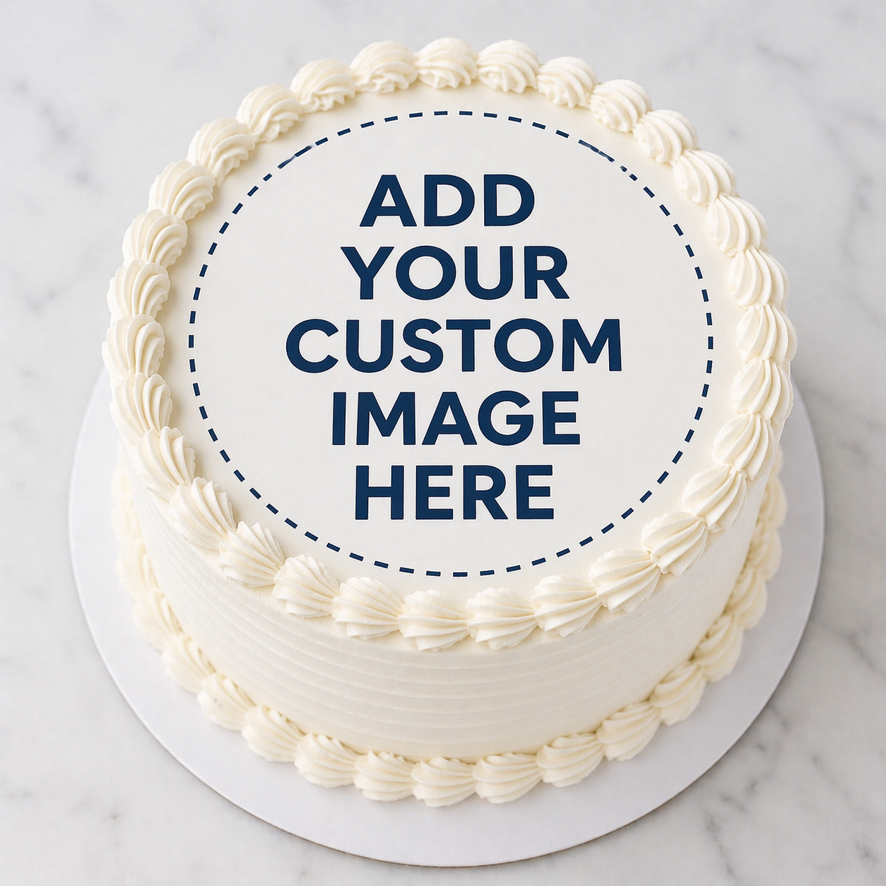 Custom Cake Lux Icing Image- Not my problem
