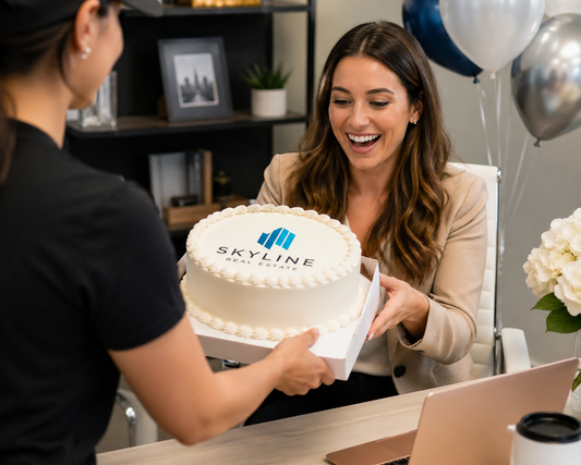 "How to Order a Custom Logo Cake for Your Next Corporate Event (And Why It Works)"