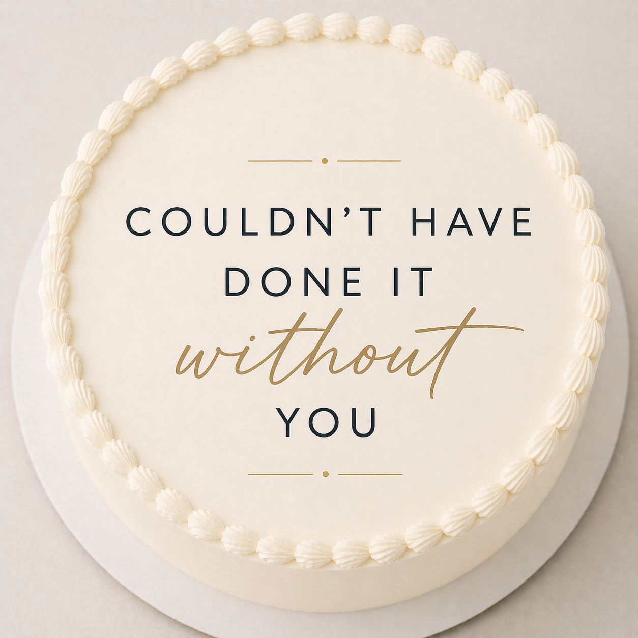 Custom Cake - Luxe Icing Art