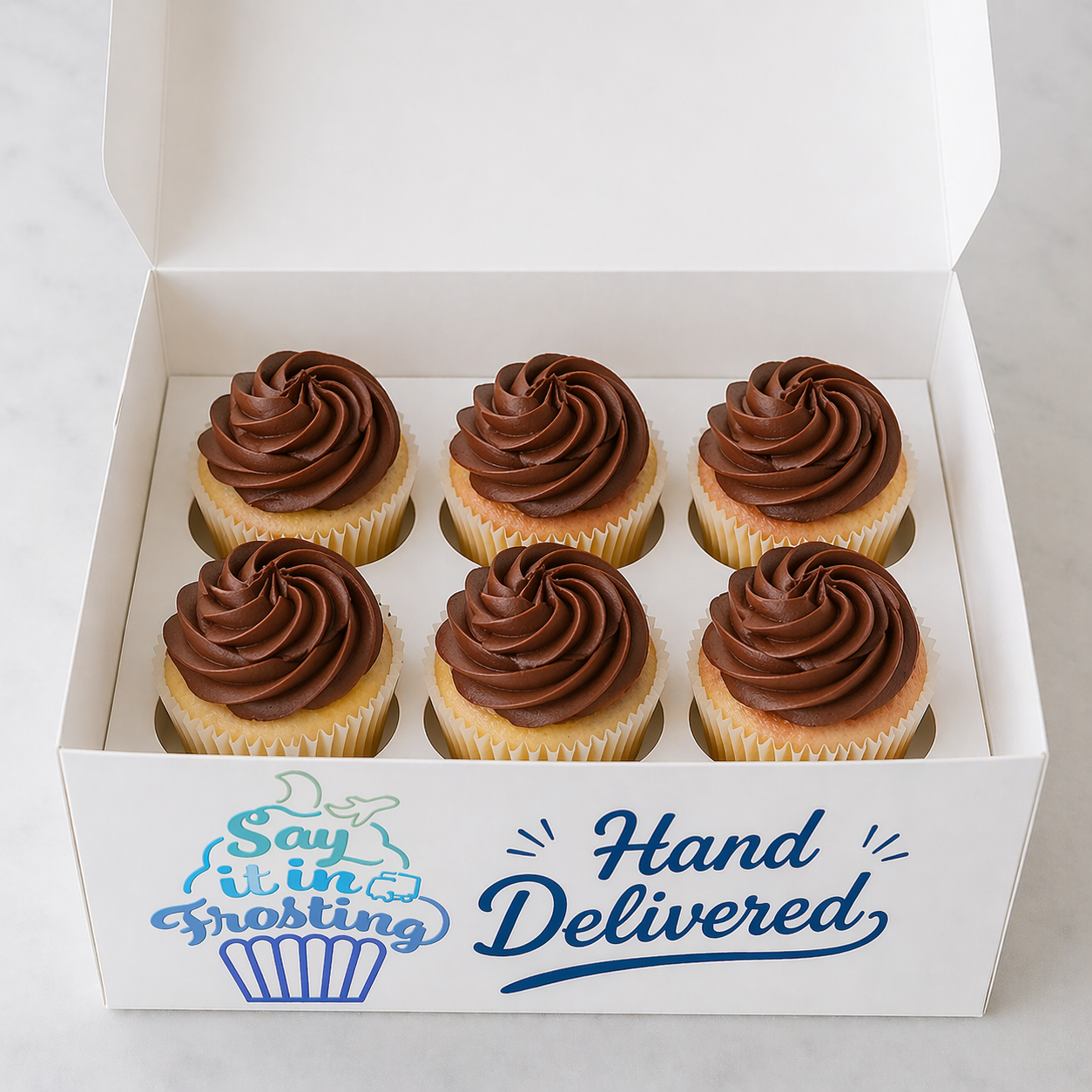 Classic Cupcakes- 1/2 Dozen 6ct