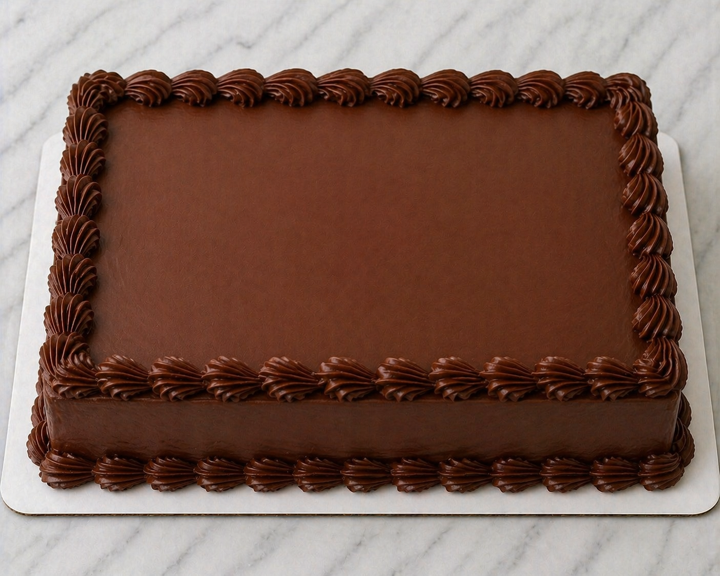 Chocolate Celebration Sheet Cake | Say It In Frosting